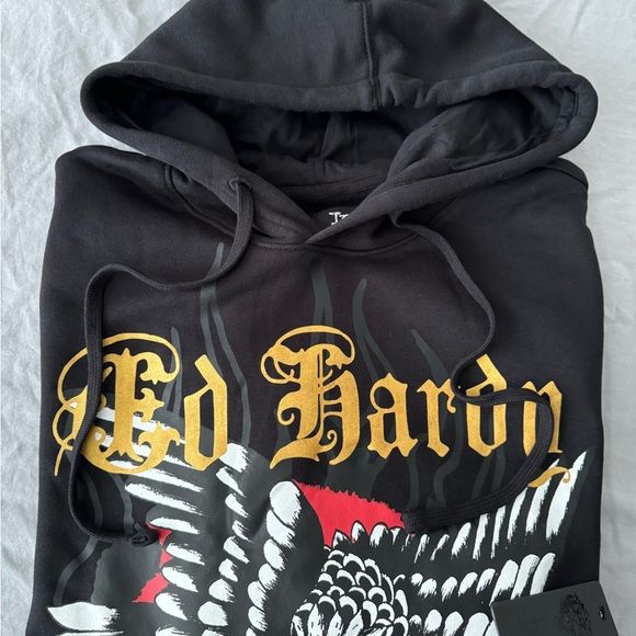 #240 (NWT) ED HARDY HOODIE. CLASSIC ART. - Picture 4 of 11